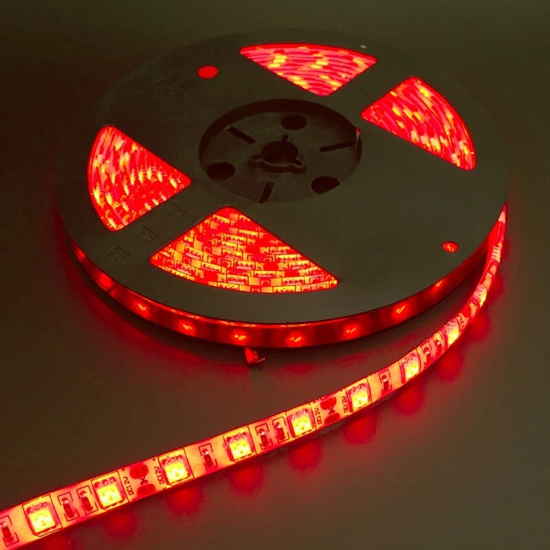 LED Strip Lights 5m 2835 SMD Super Green Bright 300 LEDs 12v Waterproof-image