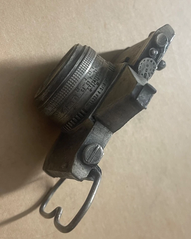 RARO Vintage 1979 Bergamota Original 3D 35mm CÁMARA HEBILLA DE CINTURÓN para Fotógrafo Foto 3 de 4