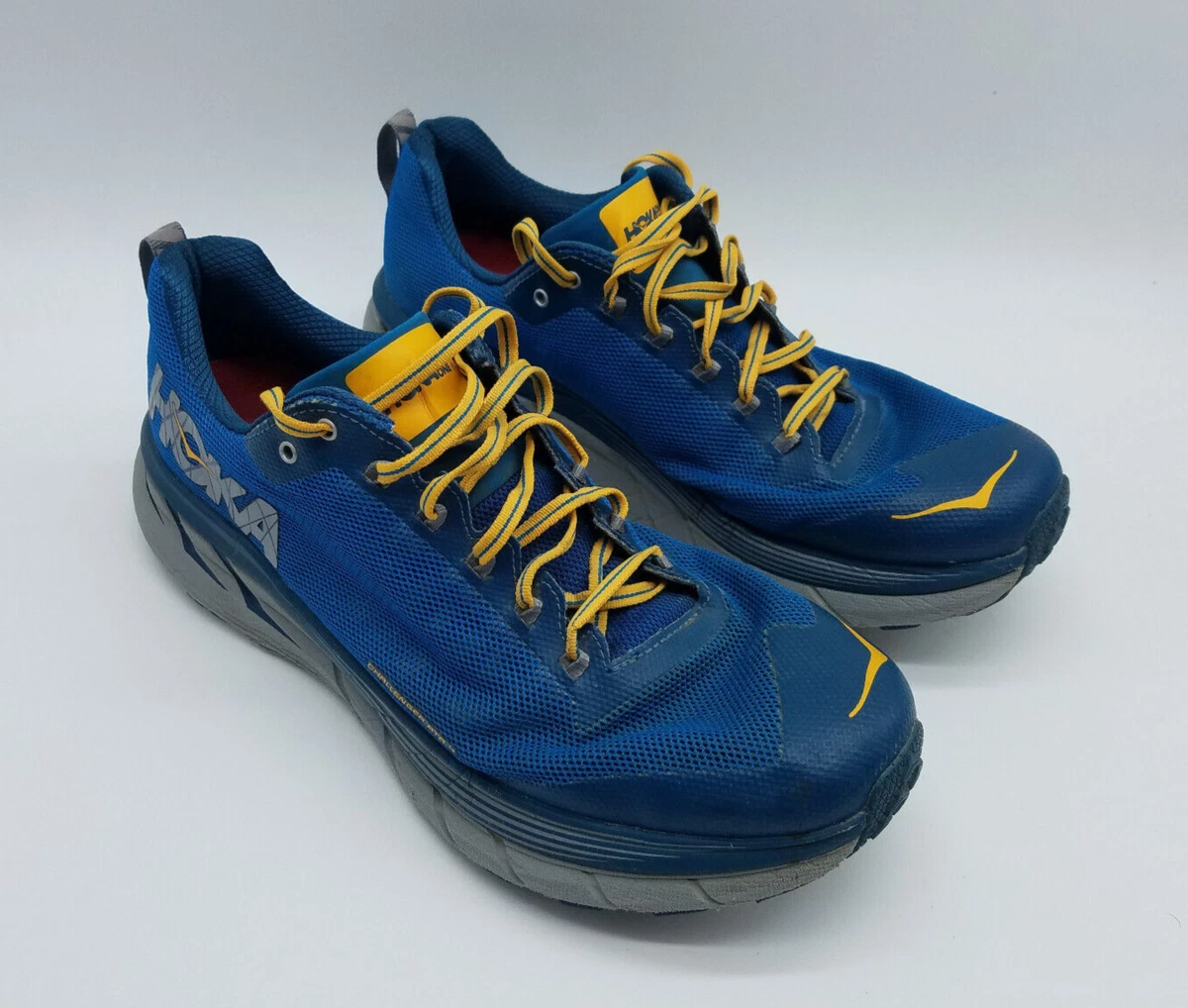 Hoka One One Challenger ATR 4 Mens Size 11.5 Trail Running Shoes Blue See descr