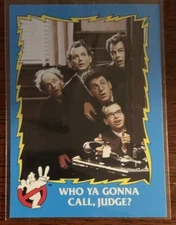 1989 O-Pee-Chee Ghostbusters White Back Bill Murray Venkman Who Ya Gonna Call#30