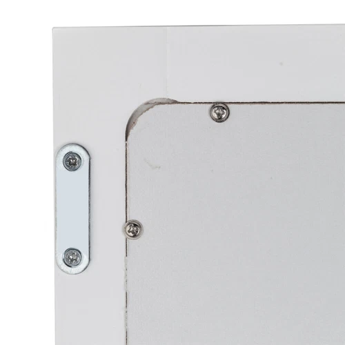 3-tier Single Door Mirror Indoor Bathroom Wall Mounted Cabinet Shelf White US - Picture 16 of 16