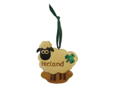 Royal Tara Irish Sheep Hanging Ornament