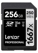Lexar International LSD256CBNA1667 256gb Pro Sdhc Sdxc 1667x Uhs-ii