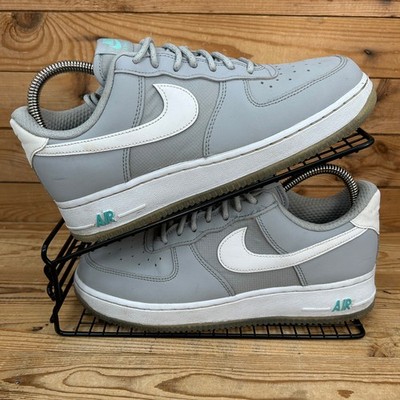 Nike Turnschuhe Damen Größe UK 6 Air Force 1 Mag Back to Future grau blau Schuhe