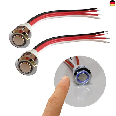 STBTECH 12V Touch Sensor Dimmer Switch DC 5-24V Stepless Dimming for LED Strip