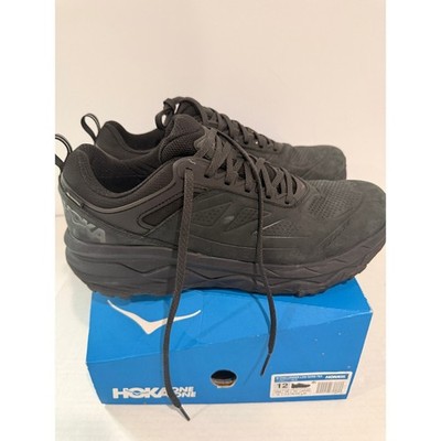 Hoka One One Challenger Low GTX Gore-Tex Black Hiking Shoes Men's