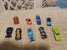 VINTAGE LOT OF 9 METAL DIECAST CARS MOST ARE HOT WHEELS