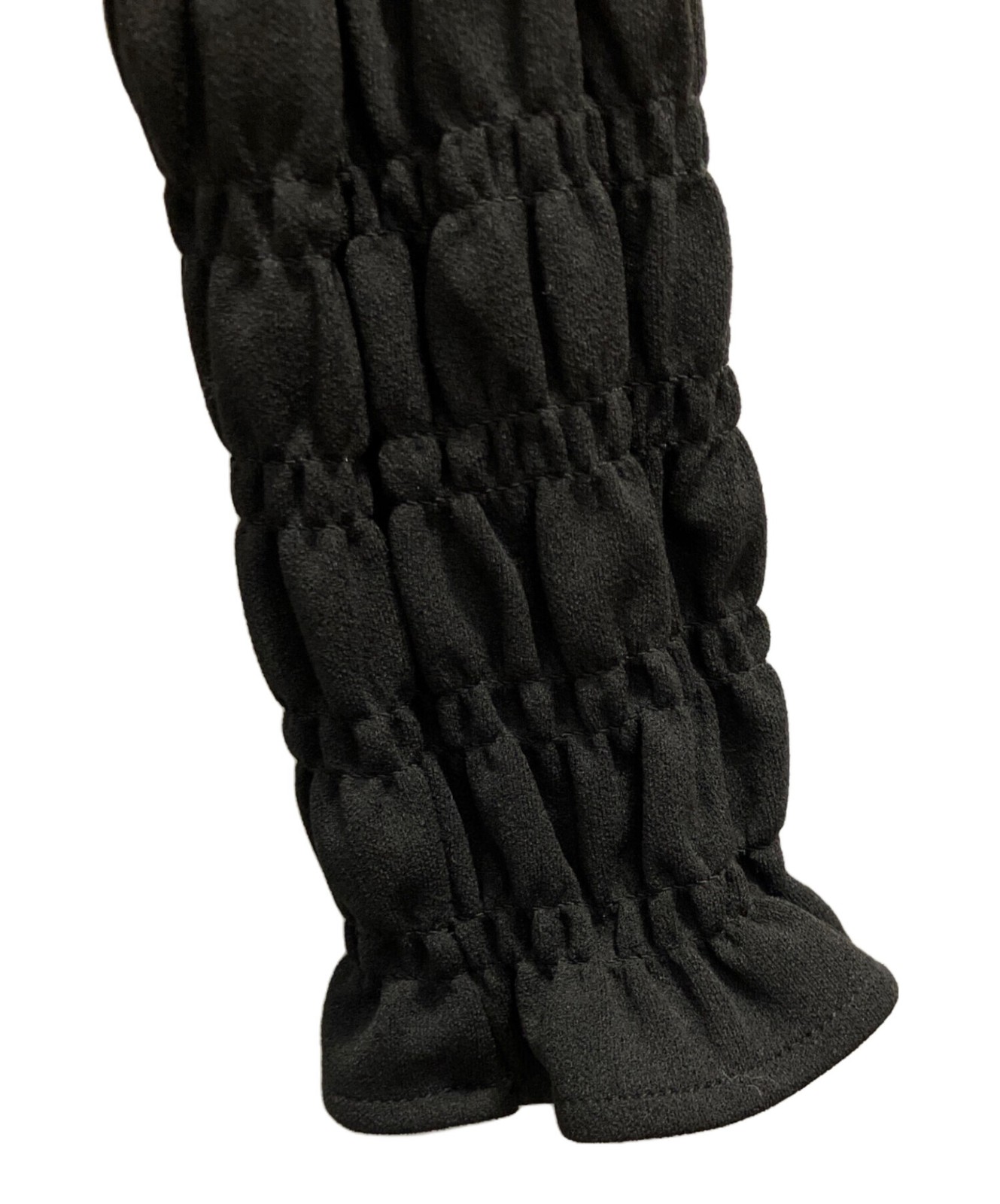 Ameri/ (Ameri) UND SWITCH SHIRRING DRESS Black Si… - image 4