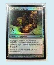 Trailblazer's Boots FOIL, Mystery Booster, NM Near Mint, MTG Magic the Gathering