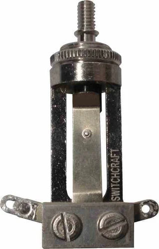 SWITCHCRAFT LONG STRAIGHT 3 WAY TOGGLE SWITCH PICKUP SELECTOR FOR GIBSON EPI