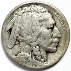 1920-S Buffalo Nickel 5c Coin Circulated G+ Good to Very Good Semi-Key Date #14