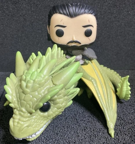 Funko Pop! Rides Game of Thrones Rhaegal And Jon Snow #67 Loose 2019