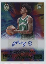 2022-23 Panini NBA Hoops Rookie Ink Green MarJon Beauchamp #RI-MJB Auto 1d40