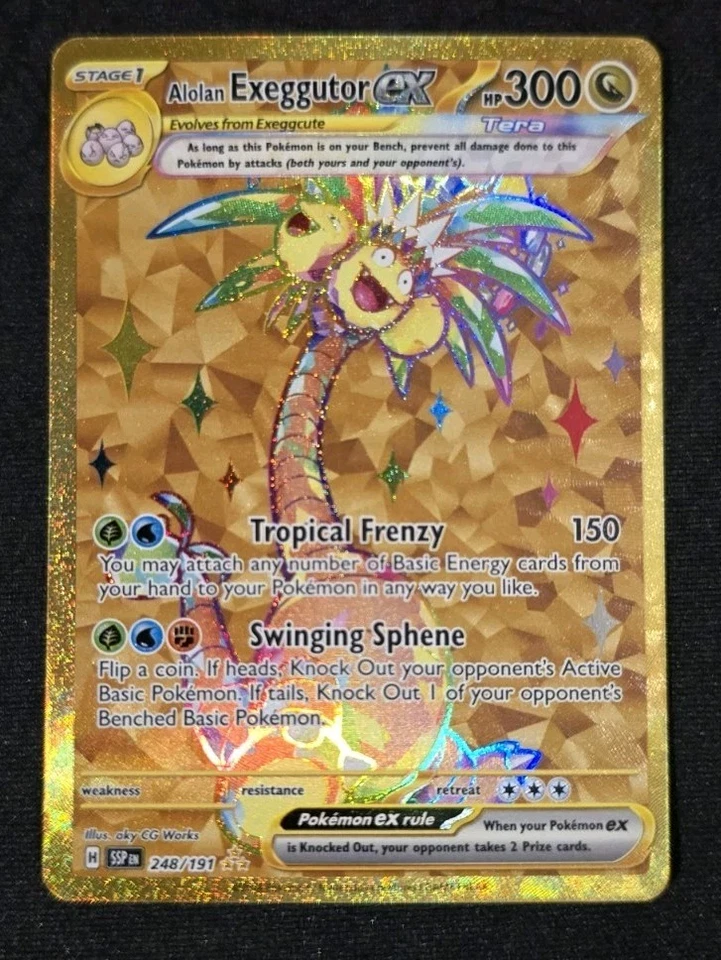 Alolan Exeggutor ex 248/191 Sv08: Surging Sparks Holo - Image 3 of 3