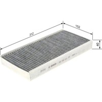 Bosch 1 987 432 412 Filter Innenraumluft FüR Peugeot Citroen Innenraumfilter