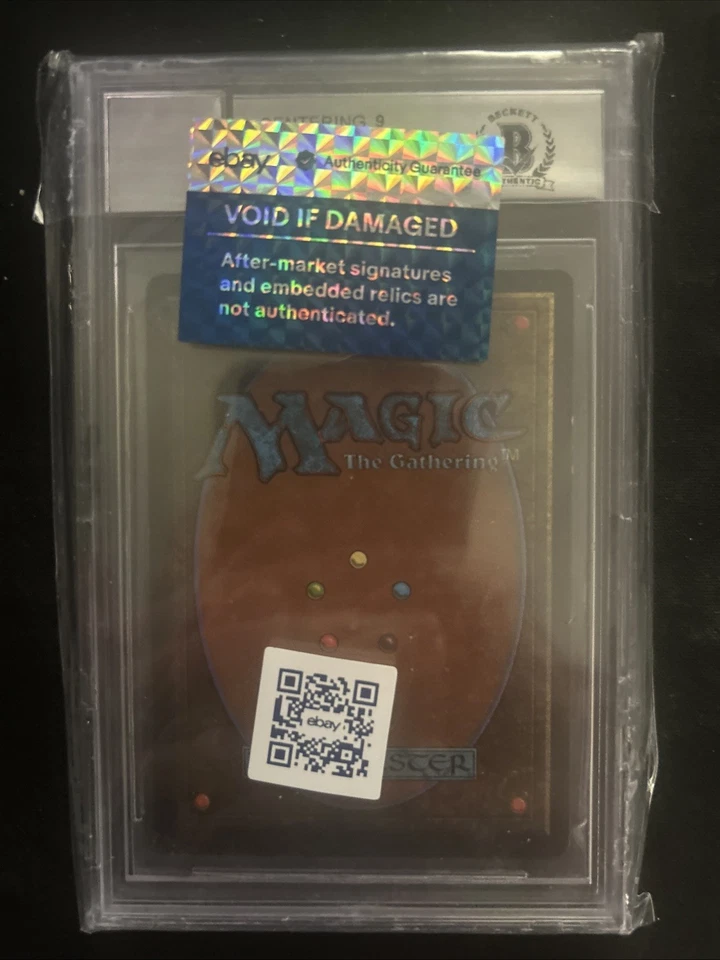 Beckett 8.5 Hellfire Legends Auto 10 Signed Pete Venters. MTG - Image 2 of 2