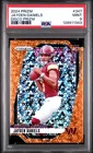 2024 Panini Prizm #347 Jayden Daniels Orange Disco Prizm PSA 9