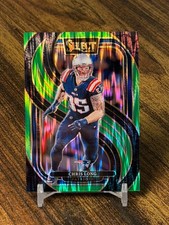 2024 Select CHRIS LONG #'d /499 Neon Green Shock No. 137 New England Patriots
