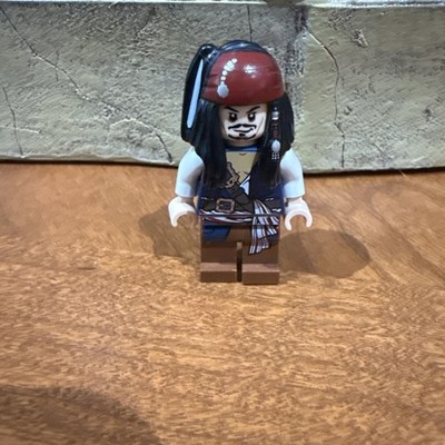 LEGO  Minifigure Pirates of the Caribbean poc001 Captain Jack Sparrow