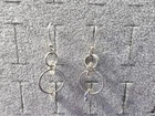 GRANDMA GRABE'S BEAUTIFUL VINTAGE 925 STERLING SILVER FLOWER RING EARRINGS