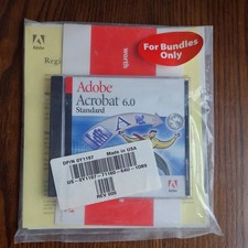 NEW - Adobe Acrobat 6.0 Standard WINDOWS - SEALED
