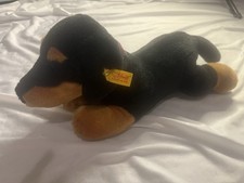 Steiff 12" Dachshund Plush Dog Puppy American Kennel Club FAO Wiener Stuffed Toy