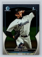 2023 Bowman Draft #BDC-10 Emmett Olson Chrome