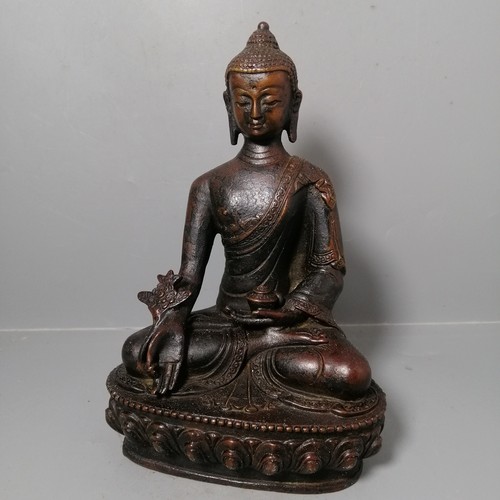 Antica collezione in bronzo, Shakyamuni, squisita artigianalità - Foto 5 di 10