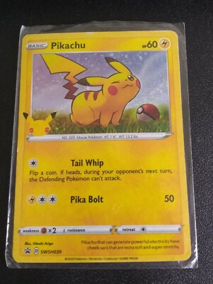 PSA 10 ピカチュウ 25周年 プロモ SWSH 039 英語版 s-l400.jpg