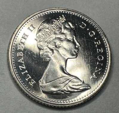1974 Canadian 10Cent Dime Proof-Like Coin Uncirculated. Beautiful