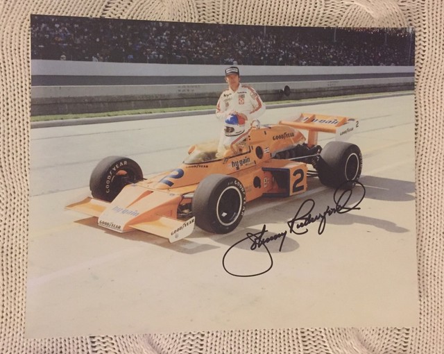 Johnny Rutherford Signed Indy 500 Indianapolis 8 X 10 Photo Autographed 1976 Win eBay
