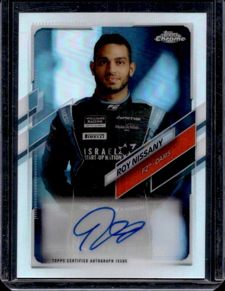 2021 Topps Chrome Formula 1 Roy Nissany F1 Auto #/281