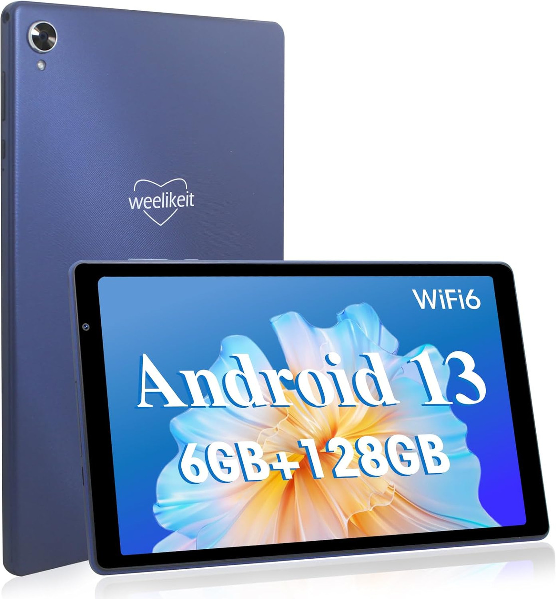 Tablet Android 13 Da 10 Pollici, Tablet Octa-Core, 6GB Di RAM 128GB ROM,  Tablet