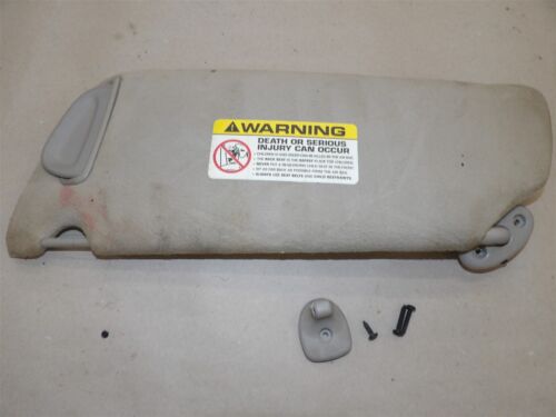 RH PASSENGER Sunvisor Lighted Vanity Jeep Grand Cherokee WJ 1999-2004 Beige - Picture 3 of 3