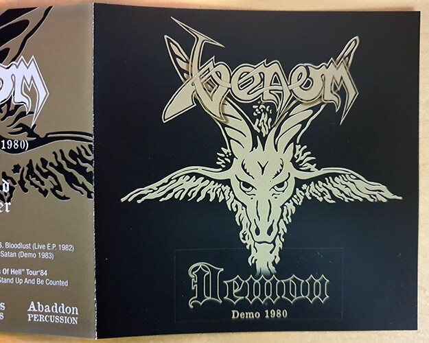 VENOM Demon (Demo 1980) CD *9 Bonus tracks!* BLACKMETAL,BATHORY