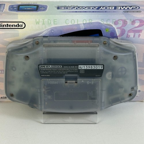 Nintendo Game Boy Advance Milky Blue AGB-001 Console NTSC-J - Imagen 3 de 9