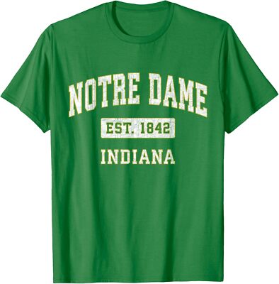 Notre Dame Indiana IN Vintage Edition Est. 1842 Proud Unisex T-Shirt