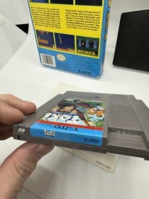 Toki Nintendo NES Game Complete in Box Original CIB  Rare!
