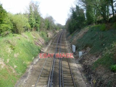 FOTOANSICHT VON PURLEY DOWNS ROAD DER EISENBAHNLINIE DER SÜDOSTBAHN