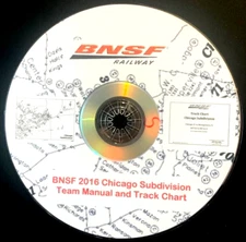 Burlington Northern Santa Fe 2016 Chicago Sub TC Manual  PDF Pages on DVD