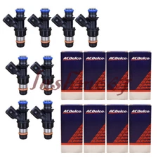 8x EV6 Fuel Injectors OEM for 2004-2009 Chevy GMC Hummer 5.3/6.0/6.2L 12580681