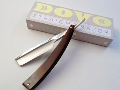 DOVO EDO Rasiermesser SOLINGEN Wallnuss Swiss Wallnut Straight Razor 5/8 Neu!!