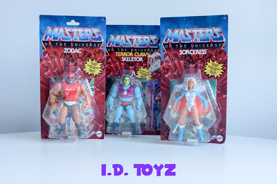 MOTU Origins Lot 3 Figuren   Zodac + Sorceress + Terror Claws Skeletor NEU MOC