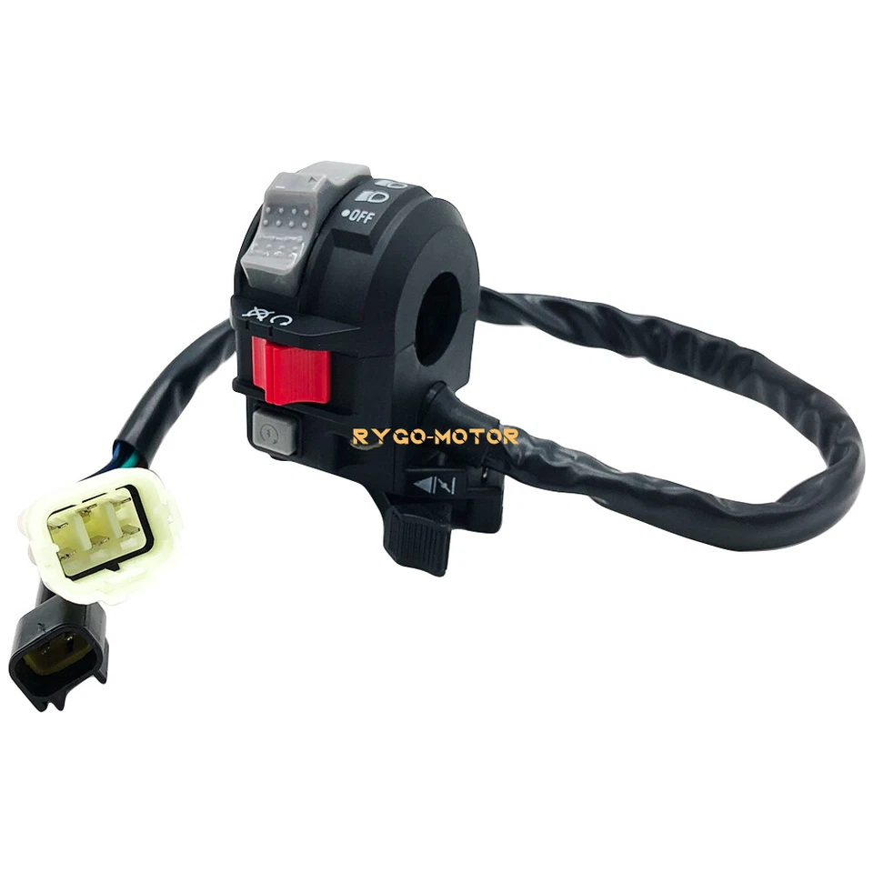Interruptor de arranque de manillar faro para Yamaha Kodiak 400 450 YFM400 YFM450 Foto 2 de 4