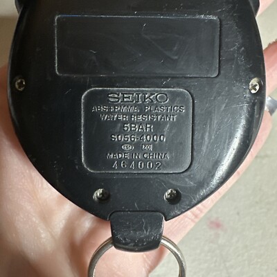 SEIKO memory100 ストップウォッチ Seiko Memory 100 S056-4000 Stopwatch Working | eBay