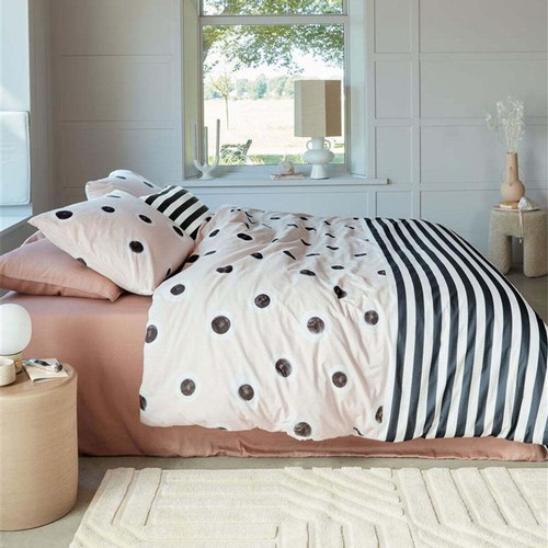 VTWonen Stripe Circle Black White Quilt Doona Duvet Cover Set King eBay