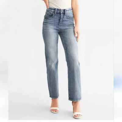 Buckle Black Jeans No. 35 Crop Straight Jeans Women Dark Wash Size 26