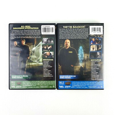 Ghost Hunters Season Eight Part 1 And Part 2 DVD 2013 4-Disc Sets