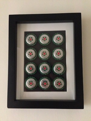 Up Cycled Heineken Flaschenaufsatzrahmen (Männerhöhle, Geburtstage)