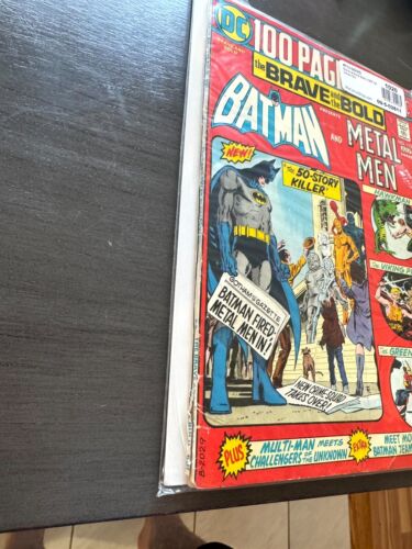 THE BRAVE AND THE BOLD #113 - DC COMICS - 1974 - BATMAN & METAL MEN - GD/VG - Picture 2 of 2
